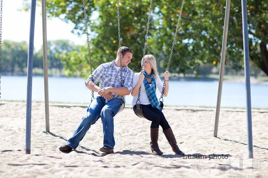 Des Moines Iowa Engagement Photos